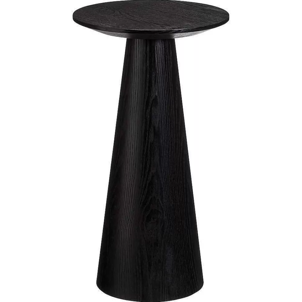 kwantum Bijzettafel Cone Zwart 35Cm