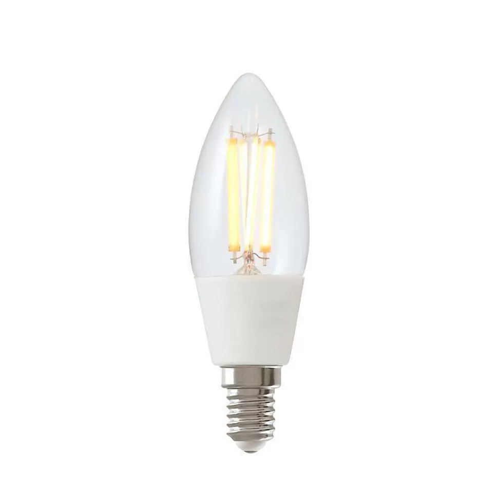 Calex Smart Led-Kaarslamp - Transparant - 4,5W