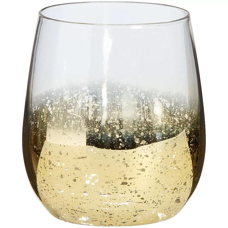 kwantum Drinkglas Metallic Goud