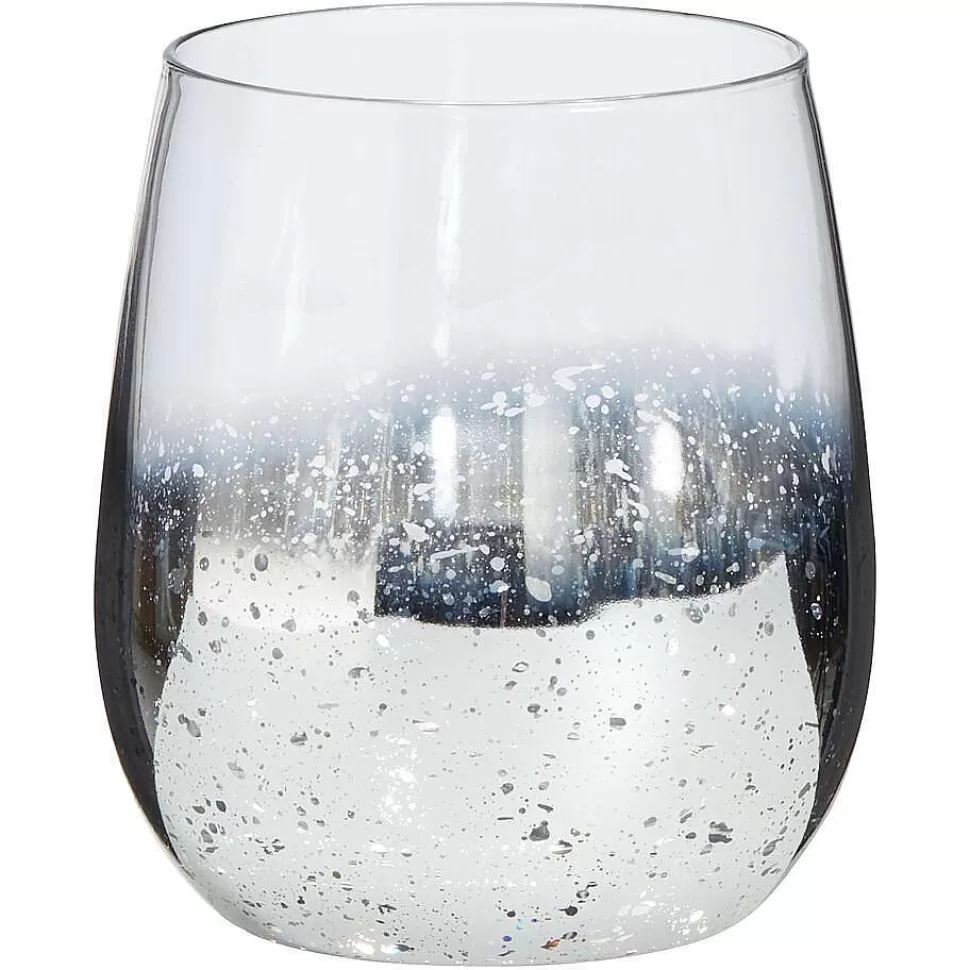 kwantum Drinkglas Metallic Zilver