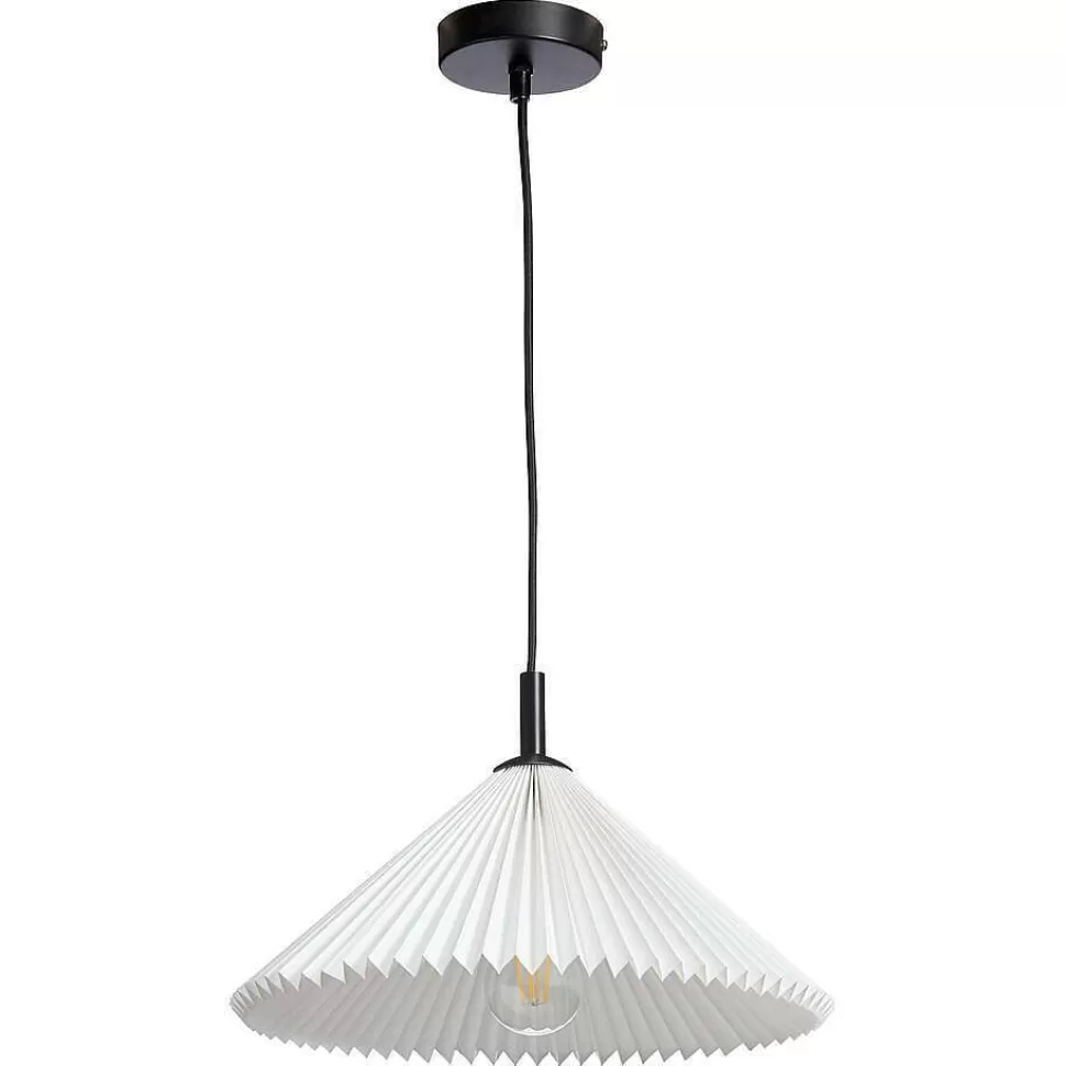 kwantum Hanglamp Plisse Wit