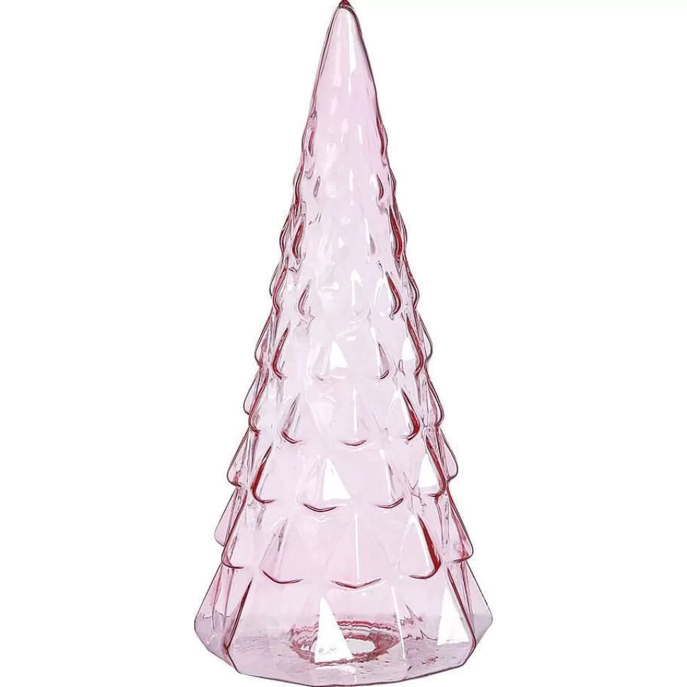 kwantum Kerstboom Glas Roze