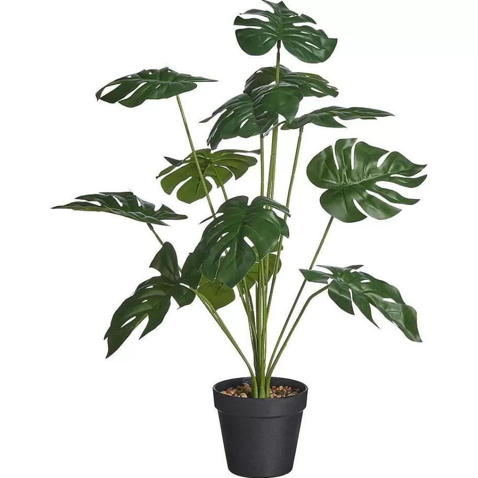 kwantum Kunstplant Monstera Groen