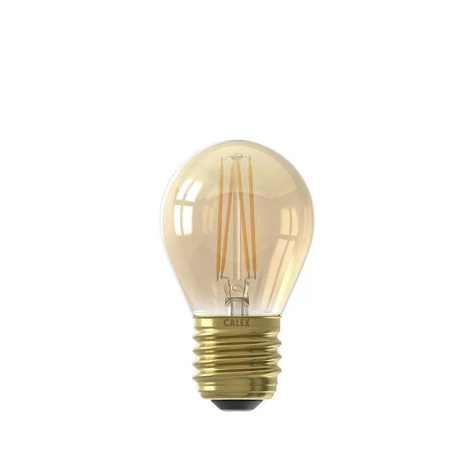 Calex Led Filament Kogel Dimbaar Goud