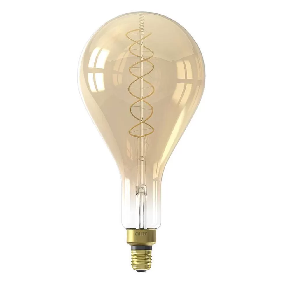 kwantum Led Lamp E27 3W Goud Dimbaar