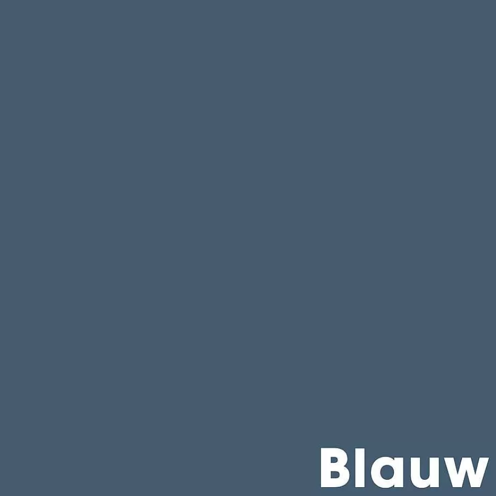 kwantum Muurverf Mat Blauw - 1 L