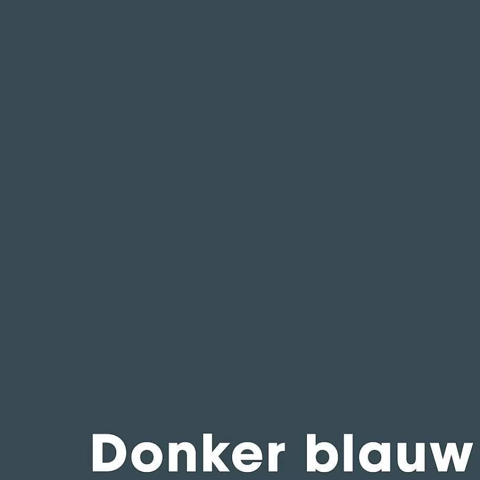 kwantum Muurverf Mat Donker Blauw - 1 L