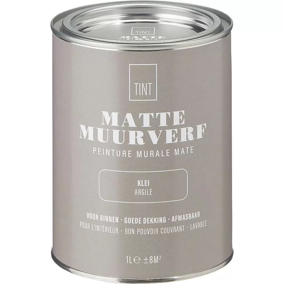 kwantum Muurverf Mat Klei - 1 L