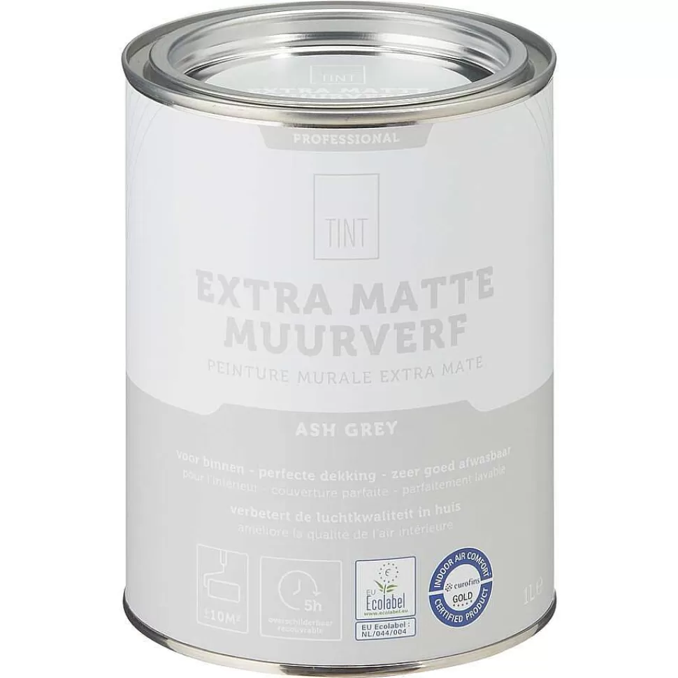 kwantum Muurverf Professional Ash Grey - 1 L