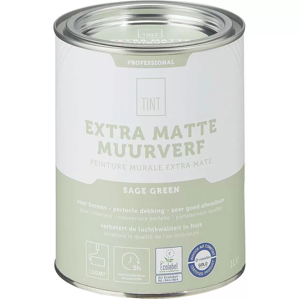 kwantum Muurverf Professional Sage Green - 1 L