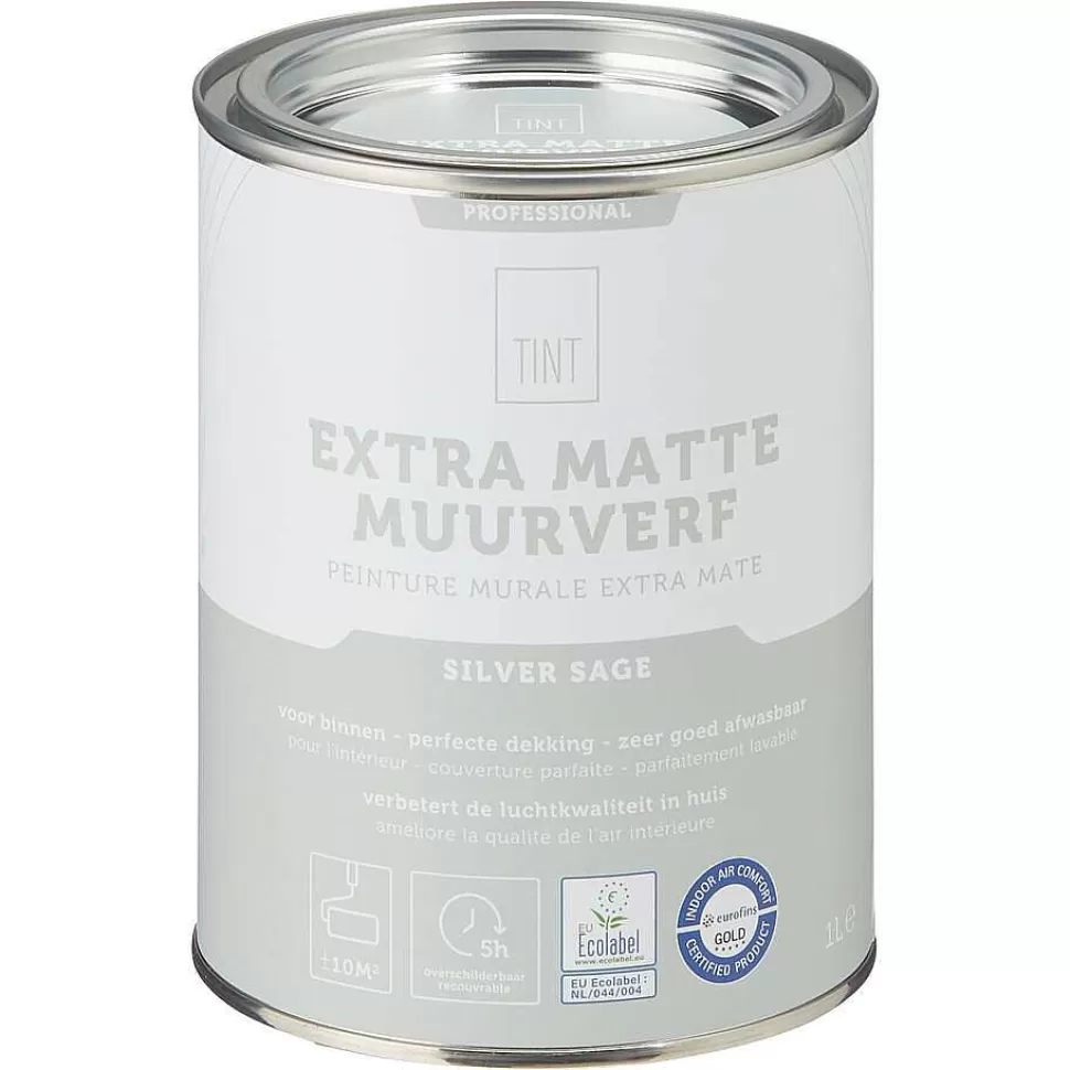 kwantum Muurverf Professional Silver Sage - 1 L