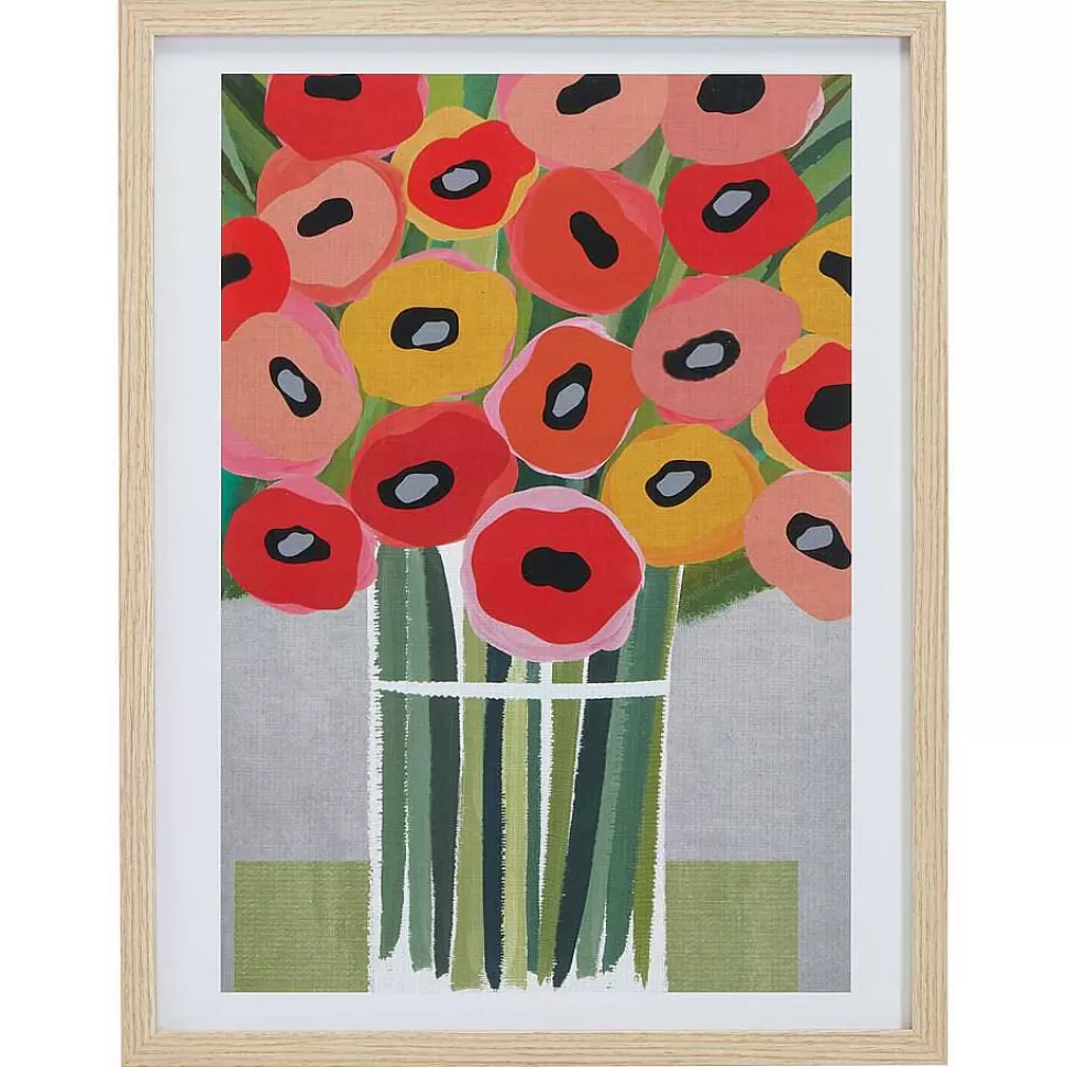 kwantum Poster Flower Multicolor