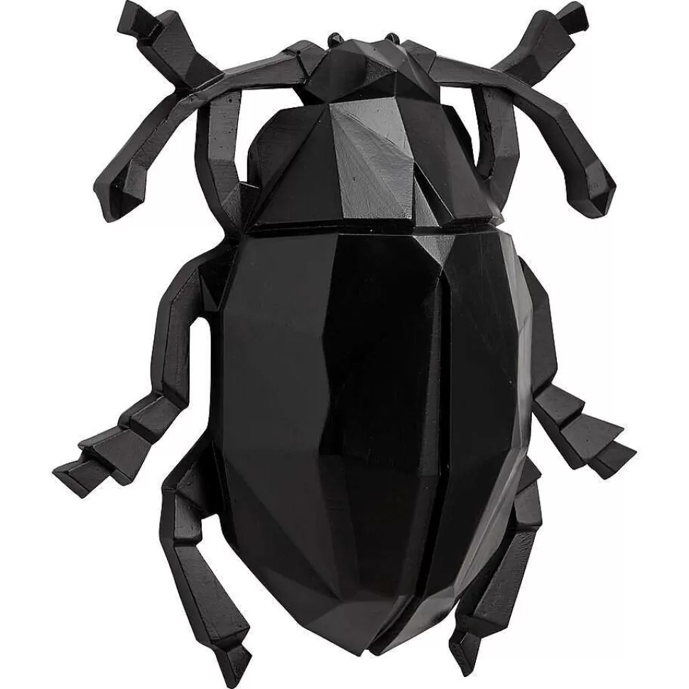 kwantum Wanddecoratie Beetle Zwart