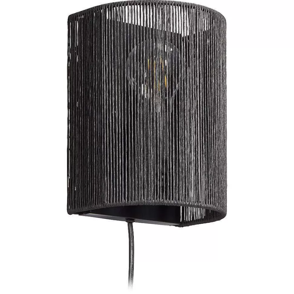 kwantum Wandlamp Cera Zwart