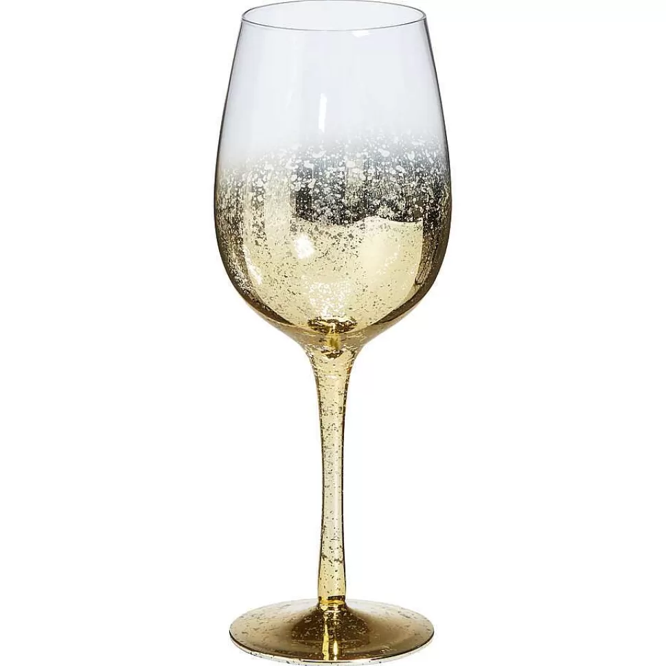 kwantum Wijnglas Metallic Goud